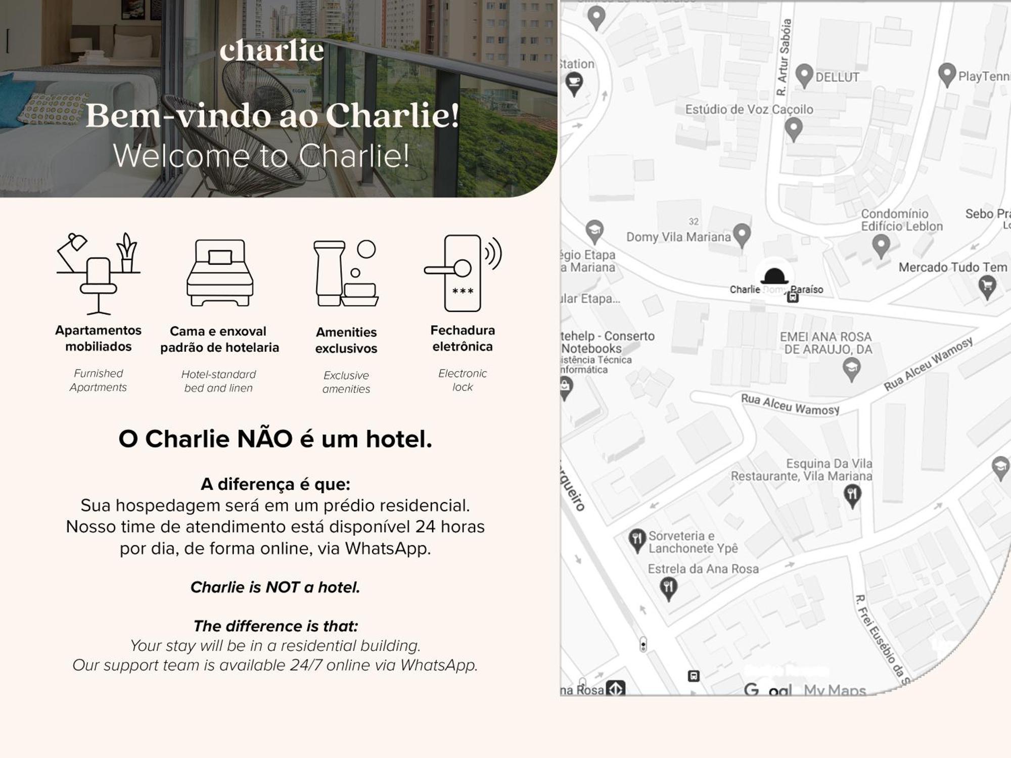 Charlie Domy Paraiso Сао Паоло Екстериор снимка